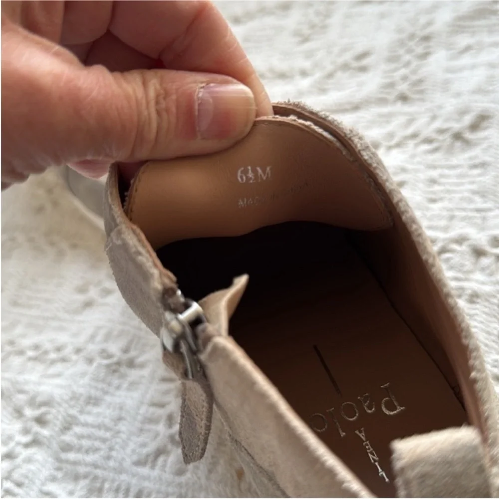 Paolo Tan Camouflage Wedge Sneakers